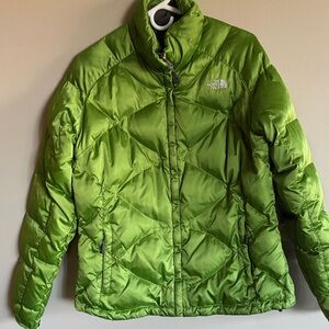 The North Face Vibrant Green Quilted Jacket